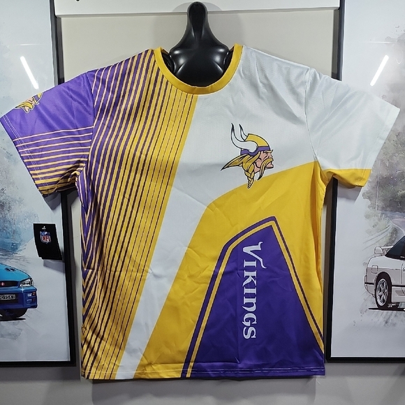 Minnasota Vikings NFL Game Day Fan Jersey - Picture 1 of 8